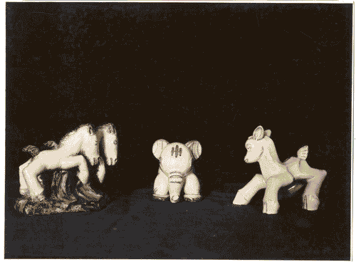 Image for II Biennale - Sezione della Germania - Galleria - Caricature di animali in maiolica