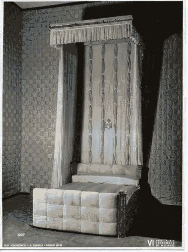 Image for VI Triennale - Mostra dell'arredamento - Camera da letto di Renato Wild e Guglielmo Ulrich