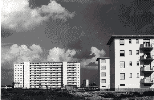 Image for IX Triennale - Quartiere sperimentale della Triennale di Milano (QT8) - Casa INA-Casa a 11 piani - Pietro Lingeri - Luigi Zuccoli