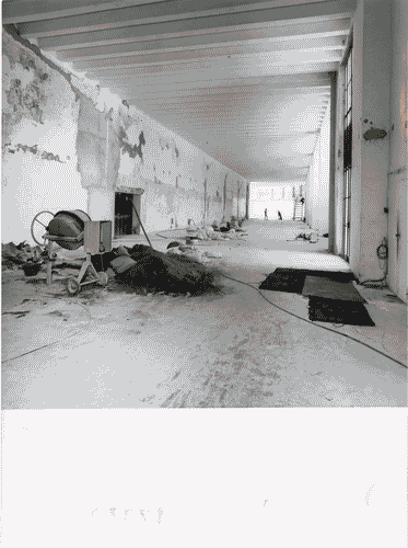 Image for Palazzo dell'Arte - Lavori di risanamento al piano terra - Curva