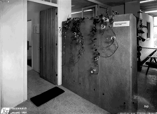 Image for X Triennale - Mostra della casa - Alloggi INCIS - Ingresso - Piero Bottoni- Leonardo Fiori - Augusto Piccoli