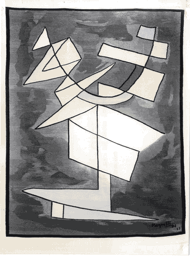 Image for XI Triennale - Mostra delle Produzioni d'arte - Sezione dei tessuti - Arazzo - Alberto Magnelli