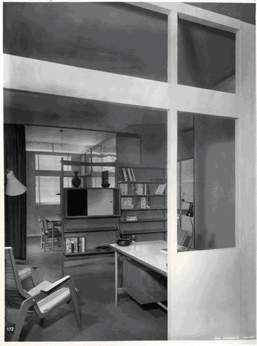 Image for IX Triennale - Abitazione - Alloggio n. 2: appartamento per 3 persone - Luisa Castiglioni - Margherita Bravi - Camera studio - Castiglioni e Bravi