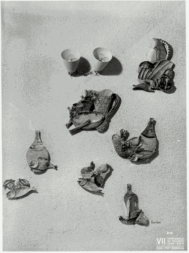 Image for VII Triennale - Sezione del giardino - Terrazze arredate - Terrazza di campagna - Ceramiche