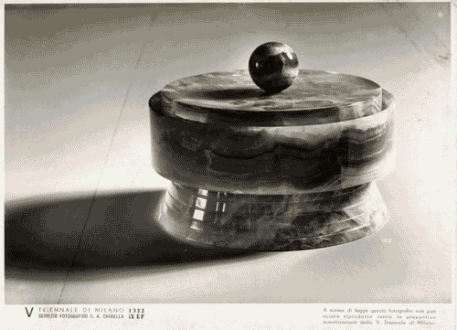 Image for V Triennale - Arti decorative e industriali - Sala dell'E.N.A.P.I. - Onice - Scatola di Roberto Hauser