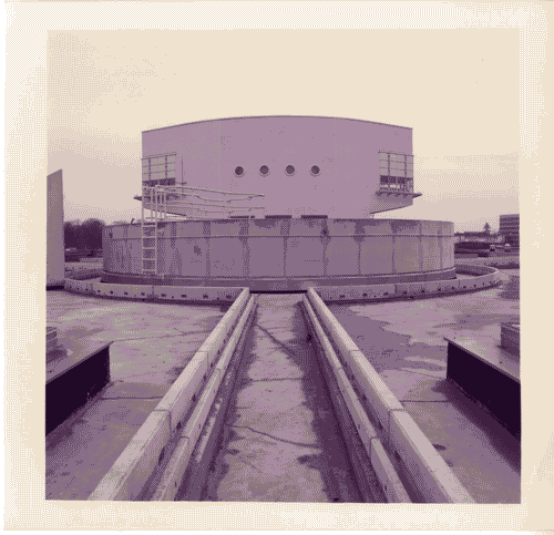 Image for La ricostruzione della città. Berlino, IBA 1987 - Depuratore dell'acqua aBerlino Tegel