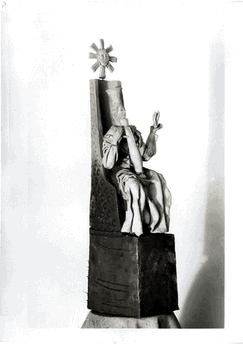 Image for Bozzetto per le statue che rappresentano le arti plastiche poste nel vestibolo