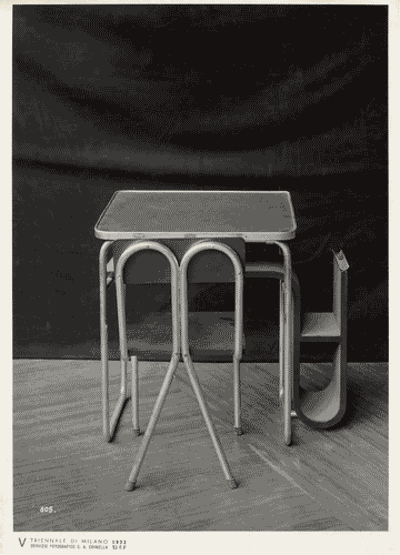 Image for V Triennale - Costruzioni nel parco Sempione - Aule scolastiche tipo - Banco per aula di III elementare