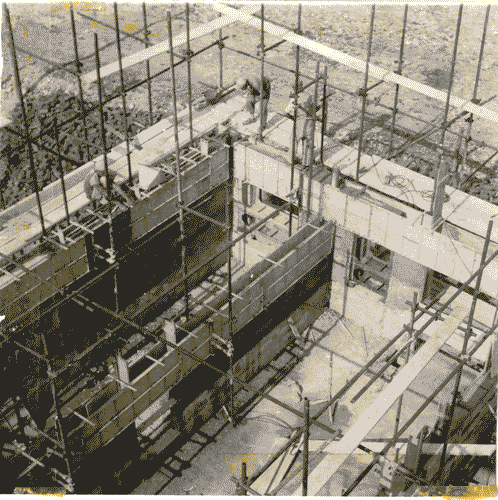 Image for Costruzione di una casa a quattro piani nel QT8 con sistema costruttivo Breda-Fiorenzi