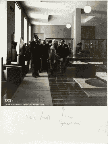 Image for V Triennale - Inaugurazione - Visita del re d'Italia, Vittorio Emanuele III di Savoia - Carlo Alberto Felice - Giovanni Guerrini - Gio Ponti