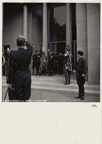 Image for VI Triennale - Inaugurazione - Visita del re d'Italia, Vittorio Emanuele III di Savoia - Carlo Alberto Felice - Giulio Barella - Giuseppe Pagano Pogatsching - Marino Parenti - Marcello Torsiello