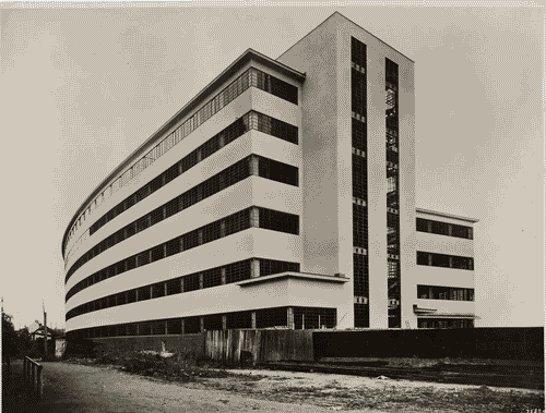 Image for V Triennale - Mostra internazionale di architettura moderna - Galleria delle Nazioni - Fotomosaico dell'Austria - Manifattura di tabacchi, fabbrica di sigarette di Peter Behrens e Alexander Popp