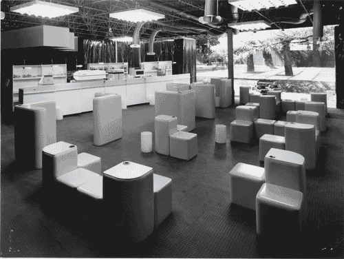 Image for XIV Triennale - Padiglione nel Parco Sempione - Espressioni e produzioni italiane - Terza zona - Ricreazione e ristoro - Il bar - Joe Colombo