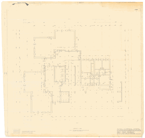 Image for Mostra Internazionale di Architettura moderna. Quartiere. Quartiere "La Martella", Matera. Asilo nido. Piano terreno