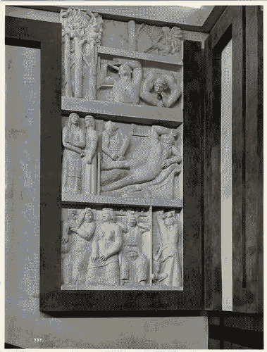 Image for V Triennale - Palazzo dell'Arte - Scalone d'onore - Bassorilievo "La nuova regina" di Marino Marini