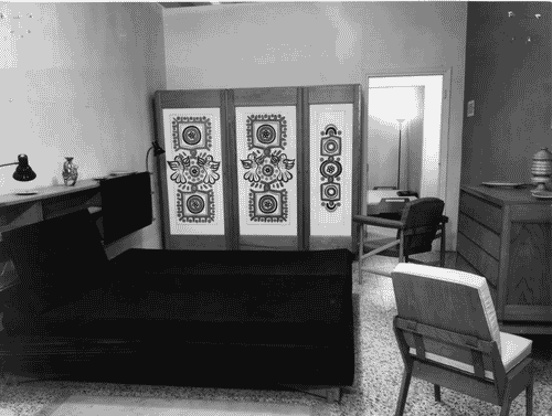 Image for X Triennale - Mostra della casa - Alloggio INCIS A - Camera da letto matrimoniale - Piero Bottoni - Leonardo Fiori - Augusto Piccoli