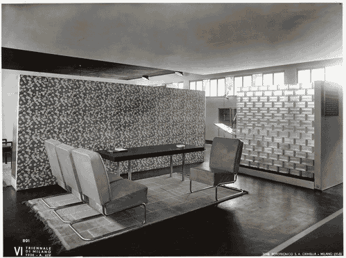 Image for VI Triennale - Padiglione nel parco Sempione. Mostra dell'abitazione - Alloggio n. 7: gabinetto per un medico - Sala d'attesa