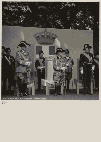 Image for VI Triennale - Inaugurazione - Re d'Italia, Vittorio Emanuele III di Savoia