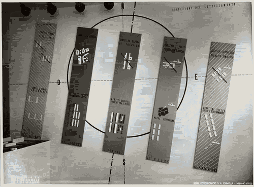 Image for Introduzione alla mostra dell'abitazione. Terza sala: "il lottizzamento dei quartieri d'abitazione"