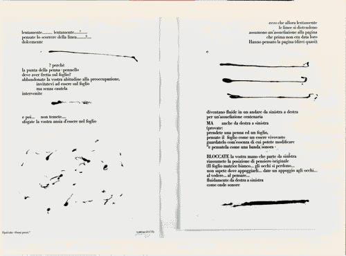 Image for XVI Triennale - Secondo ciclo - Il progetto di architettura - Architetture italiane degli anni '70 - Opera d'arte "Tipo Grafie", di Ugo Carrega