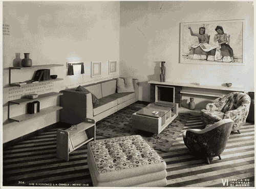 Image for VI Triennale - Mostra dell'arredamento - Piccolo appartamento di Gio Ponti