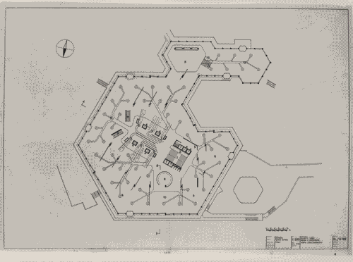 Image for Le città immaginate - Un viaggio in Italia. Sezione storica - da Torino aMilano (per Ivrea e per Novara) - Pianta della mensa e del centro ricreativo alla Olivetti di Ivrea di Ignazio Gardella
