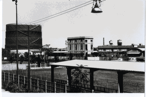 Image for Le città immaginate - Nove progetti per nove città. Sezione progettuale -Milano (Dalla ferrovia alla città: Bovisa, porta Vittoria, porta Genova) -Veduta di insediamenti industriali alla Bovisa