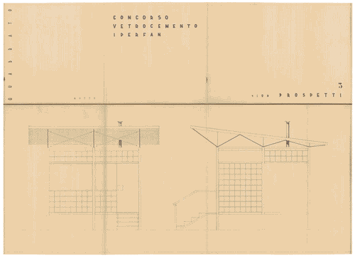 Image for Parco. Mostra dell'architettura in movimento. Cabina telefonica per autostrada. Concorso Vetrocemento Iperfan