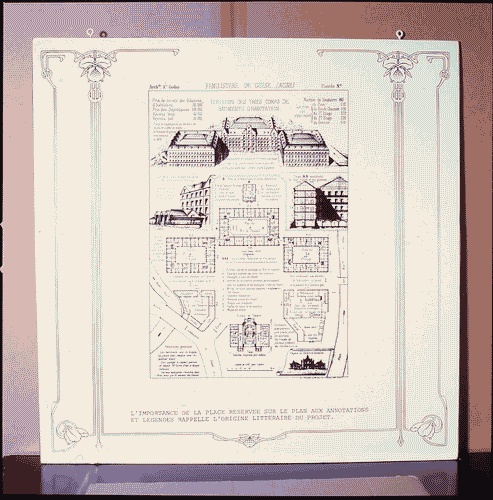 Image for XVI Triennale - Primo ciclo - Catasto del disegno - Le familistere de Guise ou les équivalentes de la richesse - Pannello didascalico