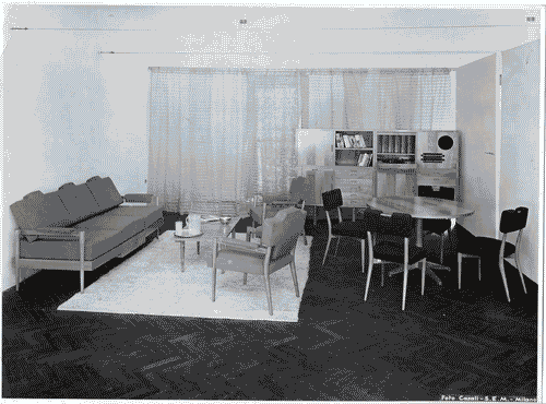 Image for VIII Triennale - Arredamento - Seconda parte. Mobili singoli composti in gruppi - Soggiorno e sala da pranzo - Carlo Pagani - Mario Del Fabbro