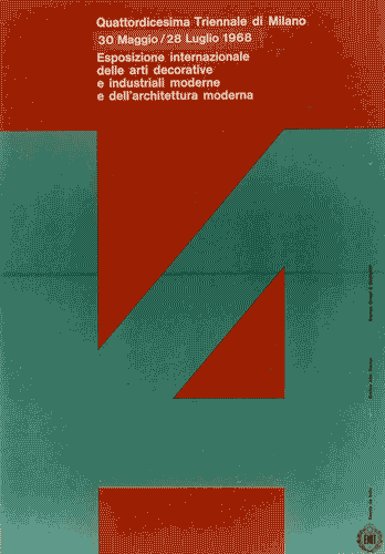 Image for Manifesto ufficiale della 14a Triennale di Milano - prima versione