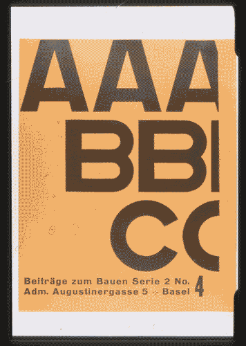 Image for Espressionismo e Nuova Oggettività. La nuova Architettura europea degli anni Venti - Copertina della rivista ABC