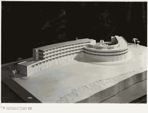 Image for V Triennale - Mostra internazionale di architettura moderna - II° galleria dell'Italia - Scuole superiori di architettura - R. Scuola superiore di architettura di Milano