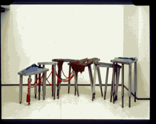 Image for Convegno Fatto ad arte - Tavolini-consolle "Coprimulgo" di Toni Cordero