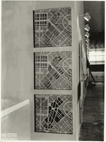 Image for VII Triennale - Mostra dell'architettura - Sezione 2°. L'architettura maggiore italiana attuale - Planimetrie di Milano