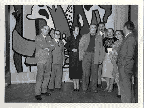 Image for Visita di Fernand Léger alla IX Triennale