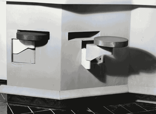 Image for IX Triennale - Ospitalità - Piccolo bar estivo - Particolare del Bancone - Melchiorre Bega