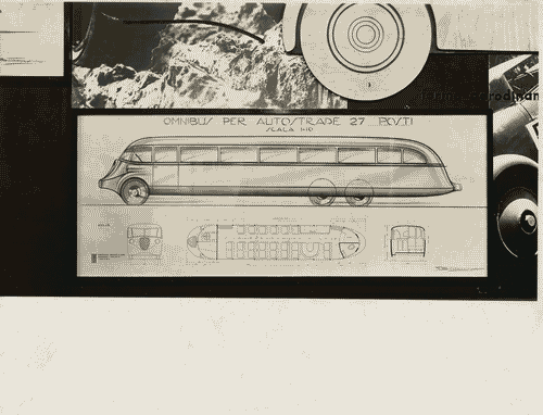 Image for V Triennale - Arti decorative e industriali - Mostra internazionale dei trasporti - Fotomosaico L'automobile