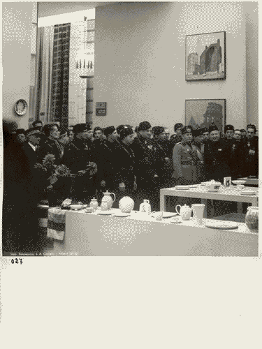 Image for VI Triennale - Visita di Benito Mussolini - Giulio Barella - Carlo Alberto Felice - Mario Sironi - Giuseppe Pagano
