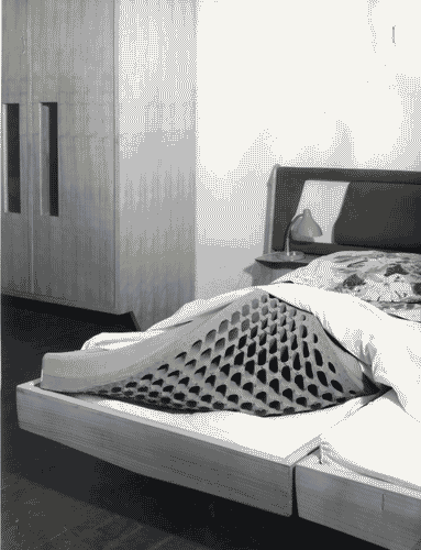 Image for IX Triennale - Abitazione - Alloggio n. 8: interno di casa per vacanze - Renato G. Angeli - Ico Parisi - Gianni Saibene - Camera da letto matrimoniale