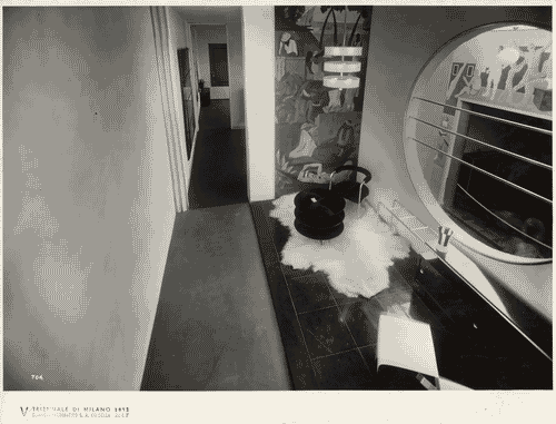 Image for V Triennale - Arti decorative e industriali - La Strada-Mostra d'ambienti moderni - Salottino di Cesare Scoccimarro