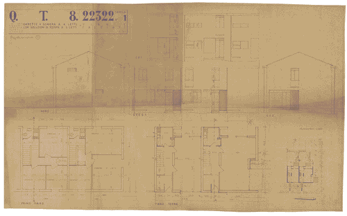 Image for Casette a schiera a 4 letti con soluzioni di testata a 5 letti