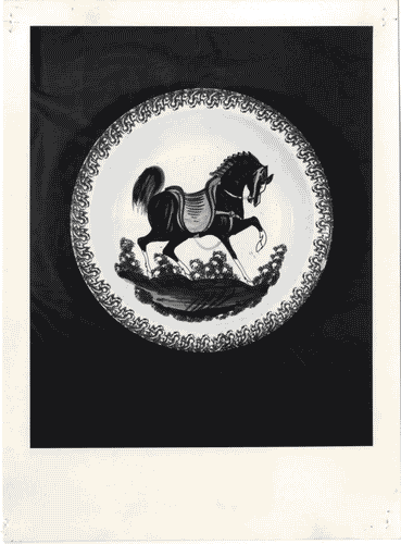 Image for XI Triennale - Mostre temporanee - Mostra delle ceramiche venete tradizionali dell'800 - Piatto di terraglia - "Cavallino"