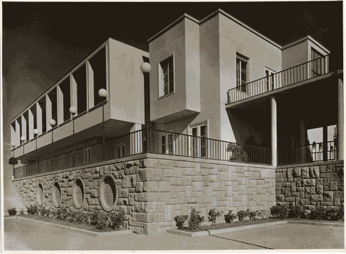 Image for V Triennale - Mostra internazionale di architettura moderna - Galleria delle Nazioni - Opere tipiche - Palazzi rappresentativi - Palazzo del presidente di Stato turco di Clemens Holzmeister