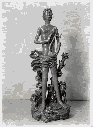 Image for VI Triennale - Galleria delle arti decorative e industriali - Statuina di ceramica smaltata