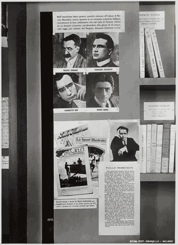 Image for V Triennale - Mostre nel parco - Padiglione della stampa - Stampa italiana contemporanea - Vetrina dei Giornalisti e scrittori caduti in guerra o per la causa fascista