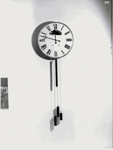 Image for XI Triennale - Ambienti di rappresentanza-Relazione fra le arti - Orologio a pendolo - Achille e Pier Giacomo Castiglioni