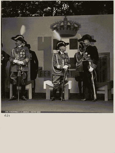 Image for VI Triennale - Inaugurazione - Re d'Italia, Vittorio Emanuele III di Savoia