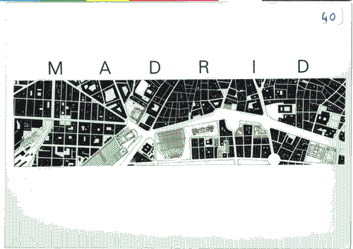 Image for XVII Triennale - Le città del mondo e il futuro delle metropoli - Partecipazioni internazionali - Sezione Spagna - Planimetria del Paseo del Prado a Madrid