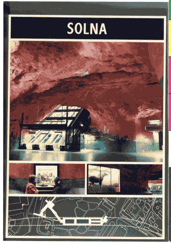 Image for XVII Triennale - Le città del mondo e il futuro delle metropoli - Partecipazioni internazionali - Sezione Svezia - Stoccolma - Stazione Solna della Metropolitana di Stoccolma